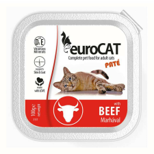  EUROCAT MACSKAELEDEL PATÉ MARHA 100G macskaeledel