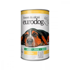 EURODOG Kutyaeledel, konzerv, 1240 g, eurodog, csirkés 032-002-000-0039 kutyaeledel