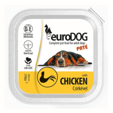 EURODOG KUTYAELEDEL PATÉ CSIRKE 300G kutyaeledel