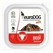 EURODOG KUTYAELEDEL PATÉ MARHA 300G kutyaeledel