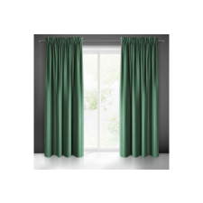 Eurofirany Aggie egyszínű sötétítő függöny Zöld 140x270 cm lakástextília