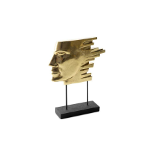 Eurofirany Kali maszk figura Arany/fekete 27x6x34 cm dekoráció