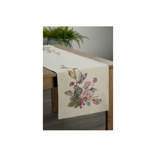 Eurofirany Virágmotívummal díszített gobelin asztali futó 45x140 cm +/-5% party kellék