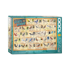 EuroGraphics 1000 db-os puzzle - American State Birds (6000-5327) puzzle, kirakós