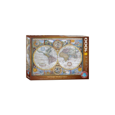 EuroGraphics 1000 db-os puzzle - Antique World Map (6000-2006) puzzle, kirakós