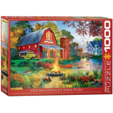 Eurographics 1000 db-os puzzle - Campfire by the Barn, Dominic Davison (6000-5527) puzzle, kirakós