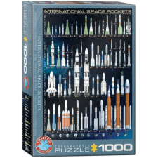 Eurographics 1000 db-os puzzle - International Space Rockets (6000-1015) puzzle, kirakós
