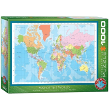 Eurographics 1000 db-os puzzle - Map of the World - (6000-1271) puzzle, kirakós