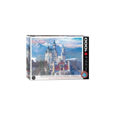 EuroGraphics 1000 db-os puzzle - Neuschwanstein Castle in Winter (6000-5419) puzzle, kirakós