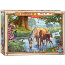 Eurographics 1000 db-os puzzle - The Fell Ponies, Steve Crisp (6000-0976) puzzle, kirakós