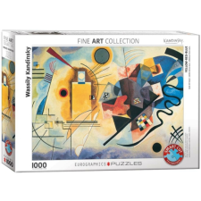 Eurographics 1000 db-os puzzle - Yellow Red Blue, Kandinsky (6000-3271) puzzle, kirakós