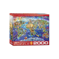 EuroGraphics 2000 db-os puzzle - Crazy World (8220-5343) puzzle, kirakós