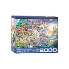 EuroGraphics 2000 db-os puzzle - Unicorn Fantasy (8220-5551) puzzle, kirakós