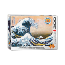 EuroGraphics 300 db-os 3D Lenticular puzzle - Kanagawa von Hokusai (6331-1545) puzzle, kirakós