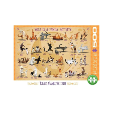 EuroGraphics 500 db-os puzzle - Yoga is a Family Activity (6500-5354) puzzle, kirakós