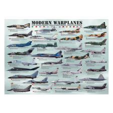  EuroGraphics 6000-0076 - Modern Warplanes - 1000 db-os puzzle - Modern háborús repülőgépek puzzle, kirakós