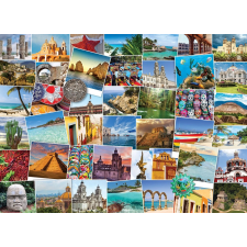 Eurographics utazók sorozat kirakós - Mexikó 1000 darabos puzzle, kirakós