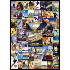  Eurographics vasúti kaland puzzle - 1000 darab puzzle, kirakós