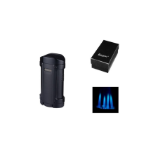 Eurojet 4-es szúrólángos szivargyújtó, használható mint szivartartó is - Black öngyújtó