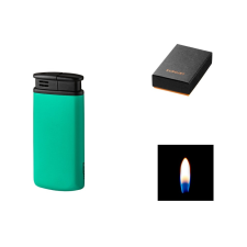 Eurojet Piezo gyújtású öngyújtó –  Zöld-Fekete öngyújtó