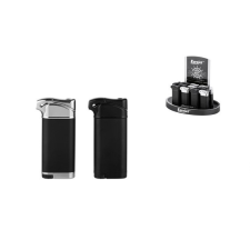 Eurojet pipagyújtók oldalsó lánggal égő - 12 darabos tálcán öngyújtó