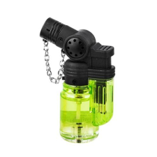 Eurojet Shisha szúrólángos öngyújtó piezzo gyújtással - zöld öngyújtó