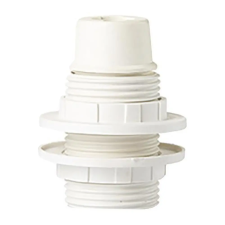eurolamp csillár foglalat, műanyag E14 220-240V - fehér világítási kellék