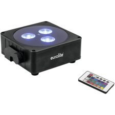 Eurolite AKKU Flat Light 3 bk világítás