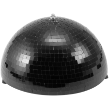 Eurolite Half Mirror Ball 30cm black motorized világítás
