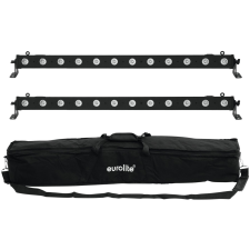 Eurolite Set 2x LED BAR-12 QCL RGBW + Soft Bag világítás