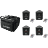 Eurolite Set 4x AKKU TL-3 QuickDMX + Soft Bag
