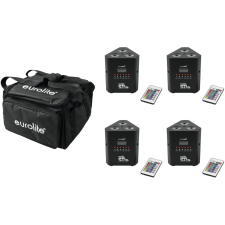 Eurolite Set 4x AKKU TL-3 QuickDMX + Soft Bag világítás
