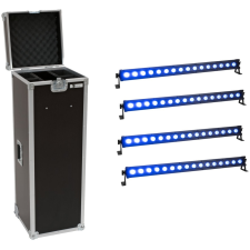 Eurolite Set 4x LED IP T-Bar 16 QCL Bar + Case világítás