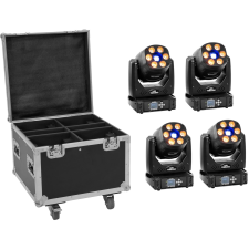 Eurolite Set 4x LED TMH-H90 + Case with wheels világítás