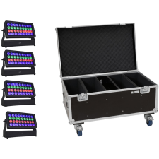 Eurolite Set 4x Multiflood Pro IP RGBW Wash MK2 + Case világítás