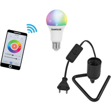 Eurolite Set LED E27 RGB/WW/CW WiFi + Triangle base black világítás