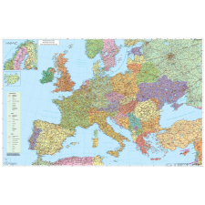 Európa autótérképe - úthálózat, közlekedés iskolai kiegészítő