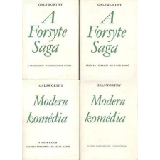 Európa Könyvkiadó A Forsyte Saga I-II. - Modern komédia I-II. antikvárium - használt könyv