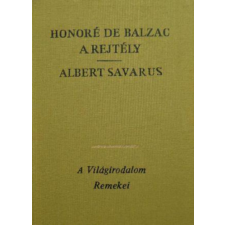Európa Könyvkiadó A rejtély- Albert Savarus antikvárium - használt könyv