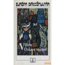 Európa Villon összes versei antikvárium - használt könyv