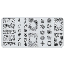 European Nail Shop Nyomdalemez - Y041 Szilveszter körömdíszítő