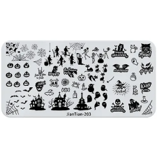 European Nail Shop Nyomdalemez - Y203 Halloween körömdíszítő