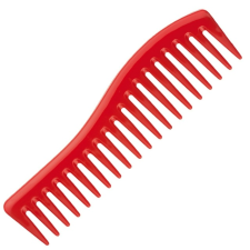 Eurostil Fésű Bontó - Ritka fogú, Színes 18cm 00420 fésű