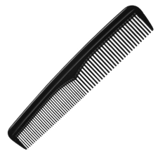 Eurostil Fésű Osztott - Hajvágáshoz , Fekete 13cm 00177/50 fésű