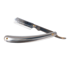 Eurostil Ragnar félpengés borotva (ezüst) fodrászkellék