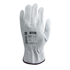  EUROSTRONG SZÜRKE KESZTYŰ BIVALYBŐR TENYÉRREL_8 védőkesztyű