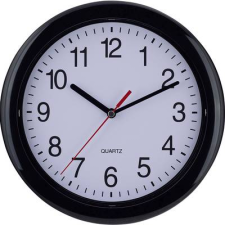 EuroTime Analóg kvarc falióra, O 25 cm, fekete (22221) (22221) falióra