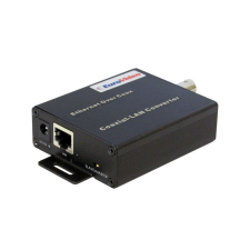 EuroVideo EVA-IP/KOAX IP kamera illesztő koaxiális kábelre, 1 csatornás biztonságtechnikai eszköz