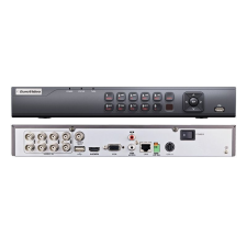 EuroVideo EVD-Q08/200A1FH 4 az 1-ben (TVI, AHD, CVBS, IP) DVR, 8 csat., 200fps/1080p, 1/1 audio BE/KI, VGA, HDMI biztonságtechnikai eszköz