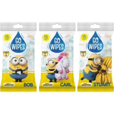 EURUS POZOSTALE GoWipes nedves antibakteriális törlőkendő, Minyonok, 15 db ( ) tisztító- és takarítószer, higiénia